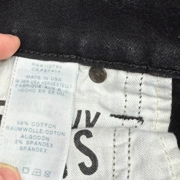 "True Religion" Ricky Relaxed Straight Black Mens Jeans SZ 40 Clubwear Designer - Picture 5 of 13